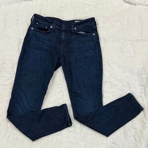 Rag & Bone Skinny Jeans Size 25 Dark Blue Denim